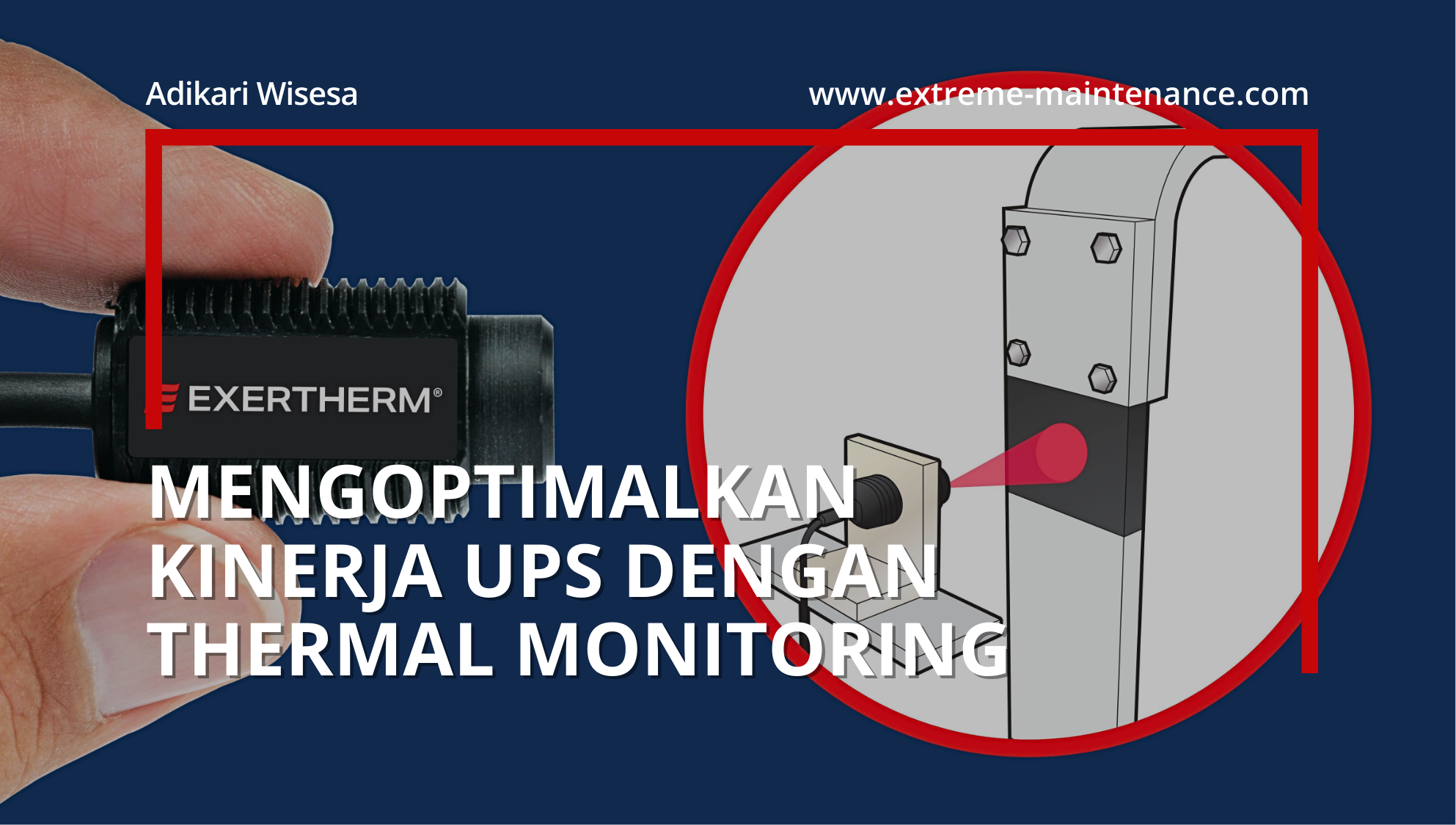 mengoptimalkan kinerja ups dengan thermal monitoring